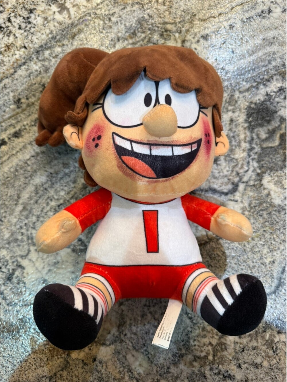 Nickelodeon The Loud House Lynn Loud Jr. Plush Toy by Toy Factory